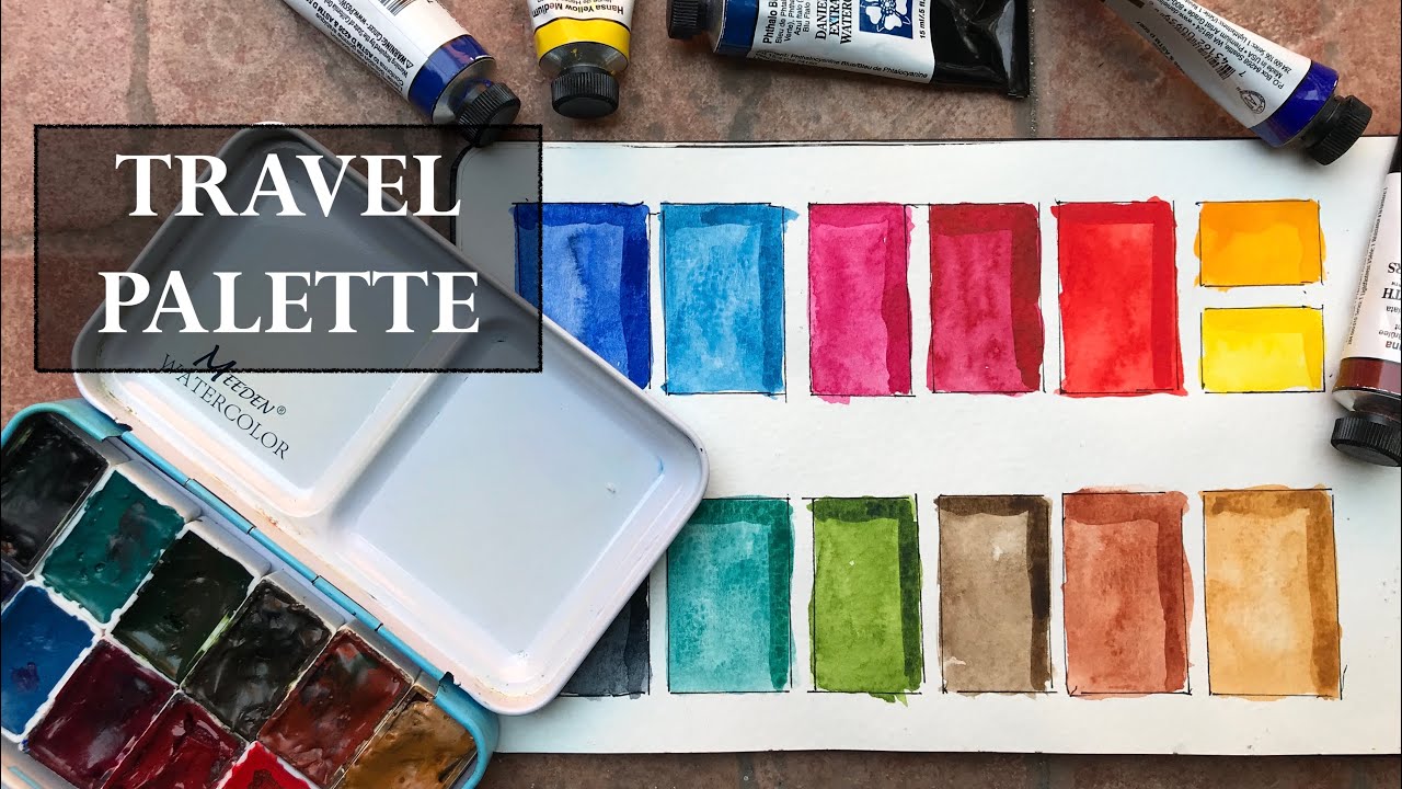 Setting Up A Travel Palette - Limited Palette