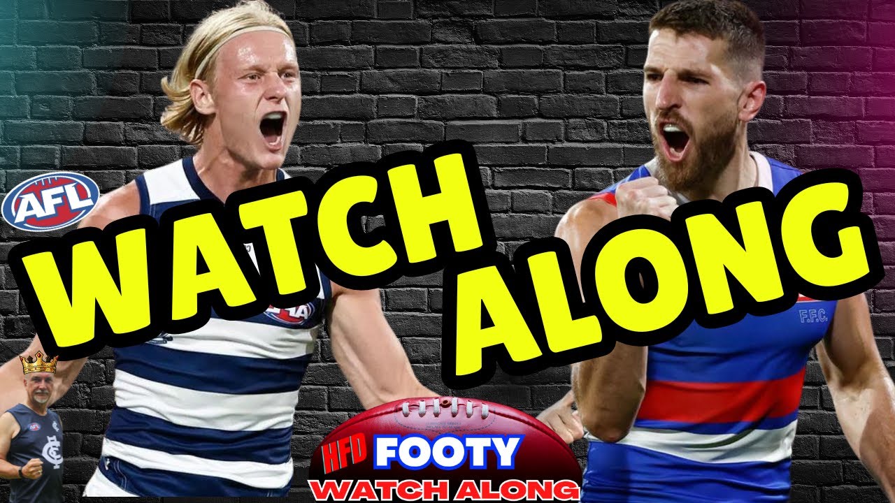 Geelong Cats vs Western Bulldogs | ROUND 19 | AFL LIVE WATCH ALONG