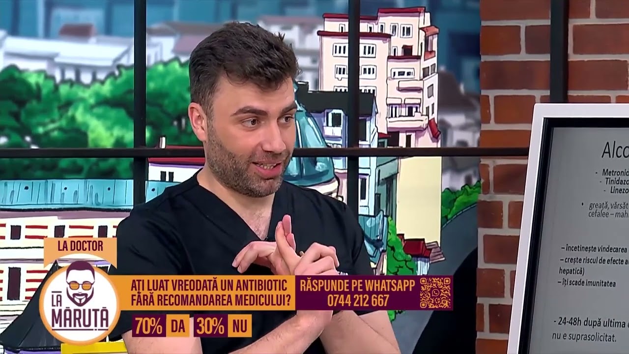 Dr. Sava, despre antibiotice, analize și tratamente