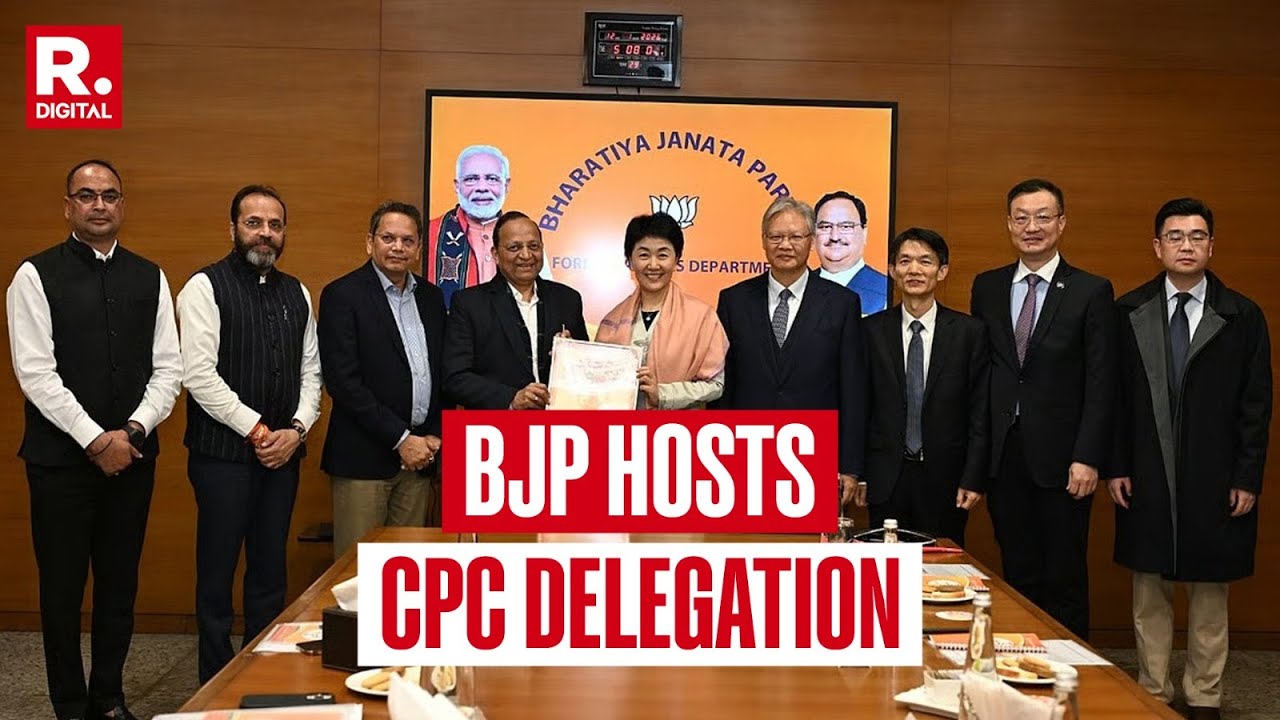 BREAKING: Chinese Communist Party Delegation Visits BJP HQ | Delhi