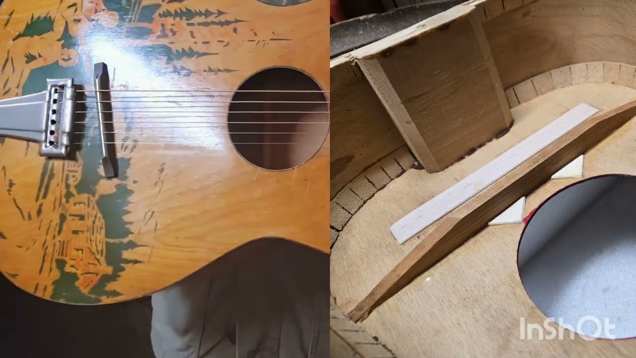 1947 Bob West Acoustic Parlor Guitar by Harmony