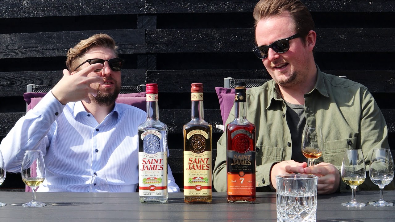 Anmeldelse af Saint James Rhum - Blanc, Paille & 7 Ans