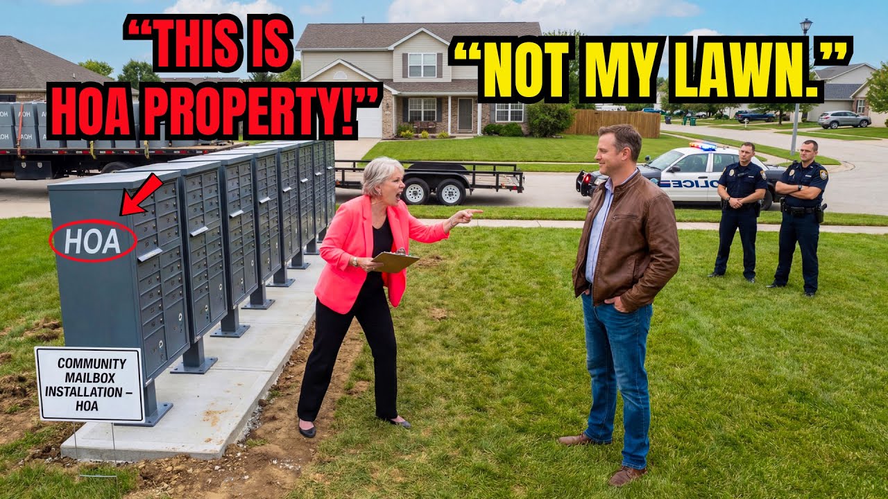 HOA Put Their Community Mailboxes on My Lawn &mdash; So I Dropped Them Off at the President&rsquo;s House