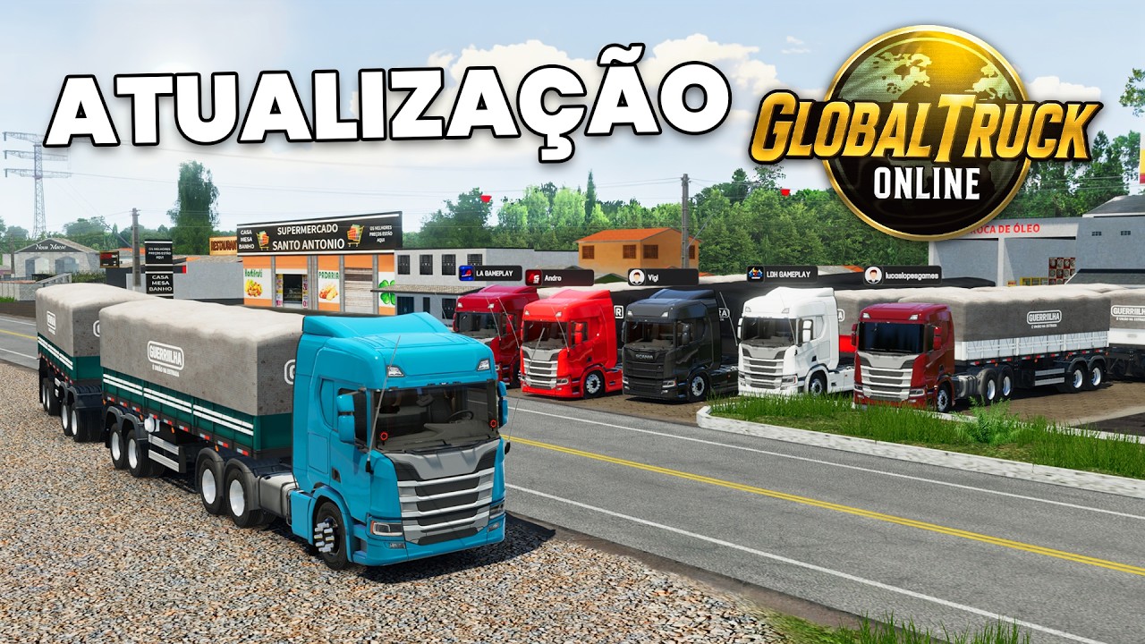 SAIU ATUALIZAÇÃO DO GLOBAL TRUCK ONLINE - NOVO CAMINHÃO, CARRETA E MUITO MAIS!