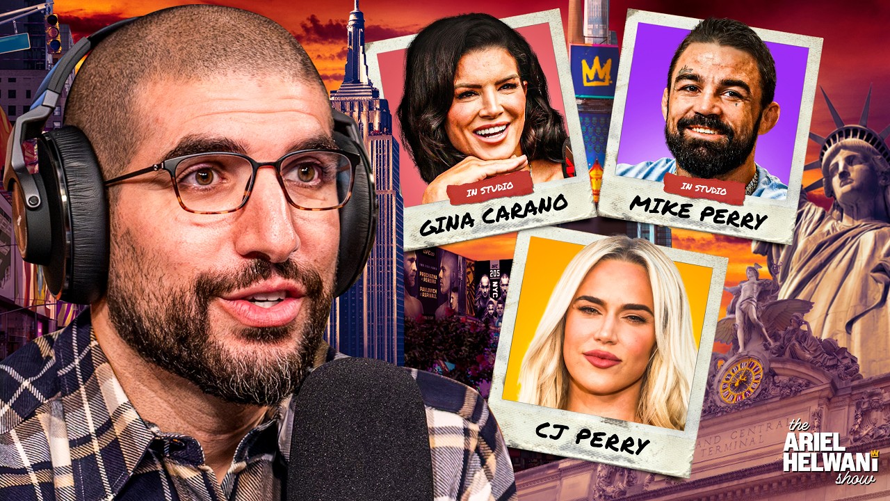 Gina Carano & Mike Perry IN STUDIO, CJ Perry Previews WrestleMania 42, On The Nose | TAHS | 4/15/26