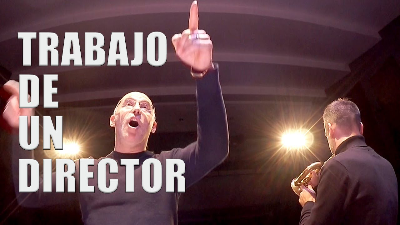 DANI DE BAZA ENSAYANDO | TRABAJO DE  UN DIRECTOR | Así preparamos un Concierto |