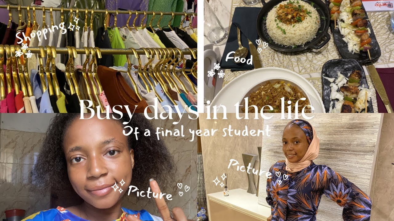 Busy days in the life of a final year student|| Shopping, lots talking,outing with my friend❤️