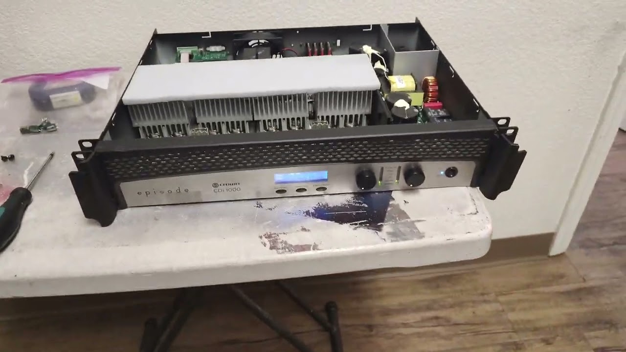 still purrin - crown cdi 1000 - a little bench test tip -