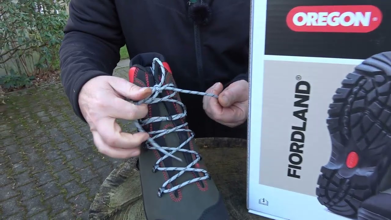 Oregon Schnittschutz-Lederstiefel Fiordland Schnittschutzschuh Klasse 2 PSA ausführlich vorgestellt!