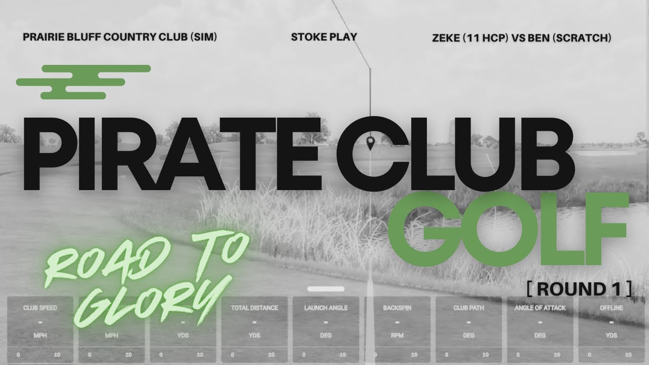 Scratch Golfer vs 10.6 Handicap | Road to Glory Ep. 1 | Prairie Bluff CC (SIM)