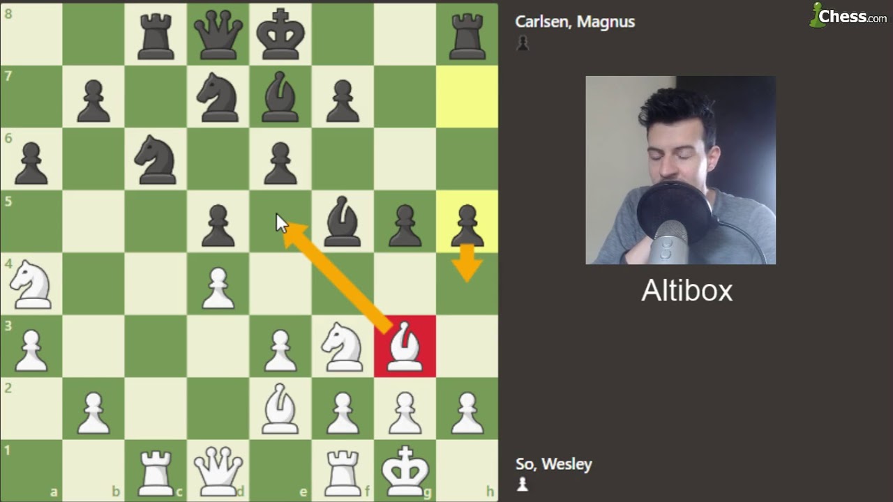 Une Slave d'échange pénible de Wesley So face à Magnus Carlsen