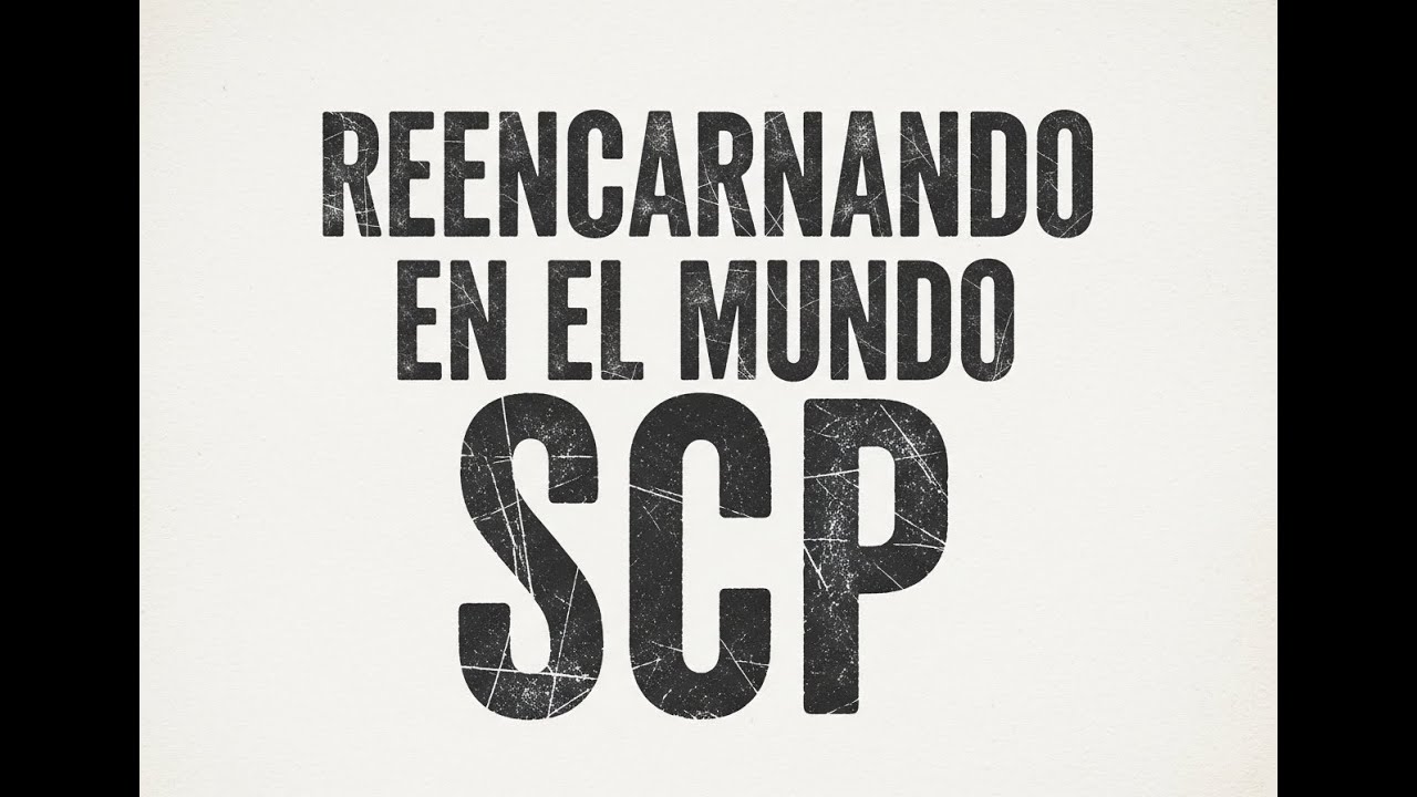 reencarnando en el mundo SCP: 1-5 #scp