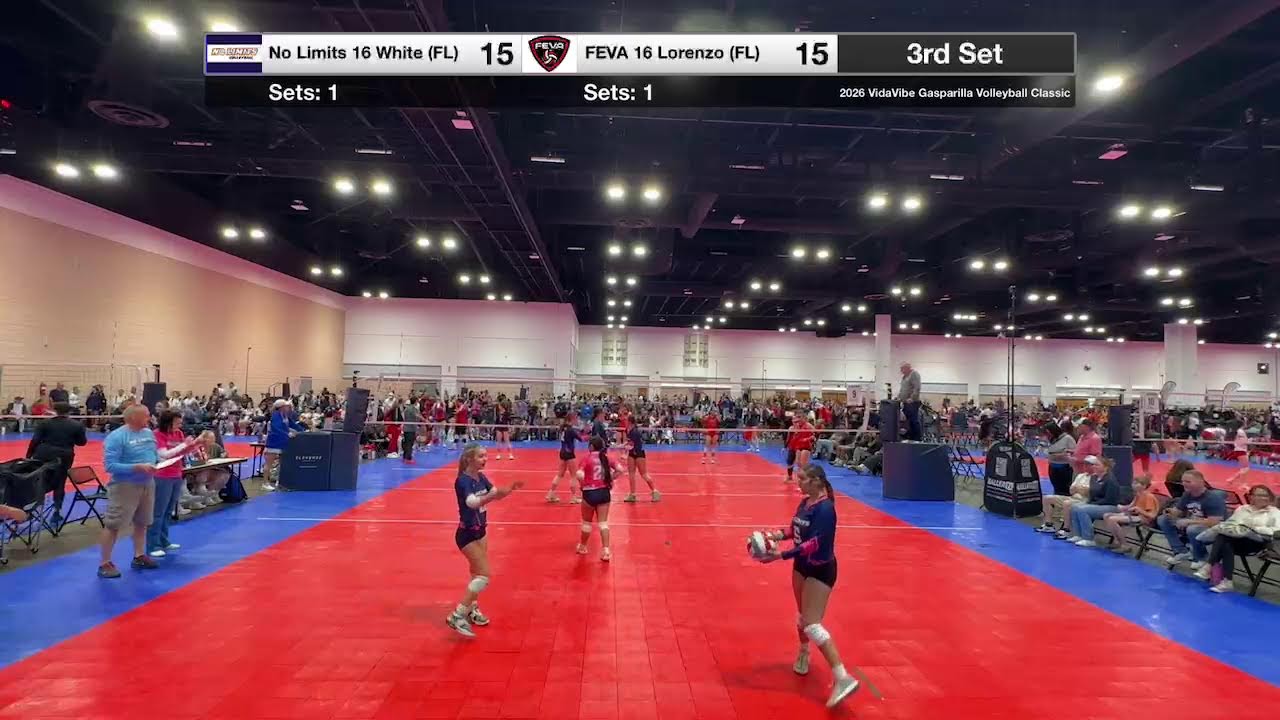 No Limits 16 White (FL) vs Feva 16 Lorenzo (FL) #volleyball
