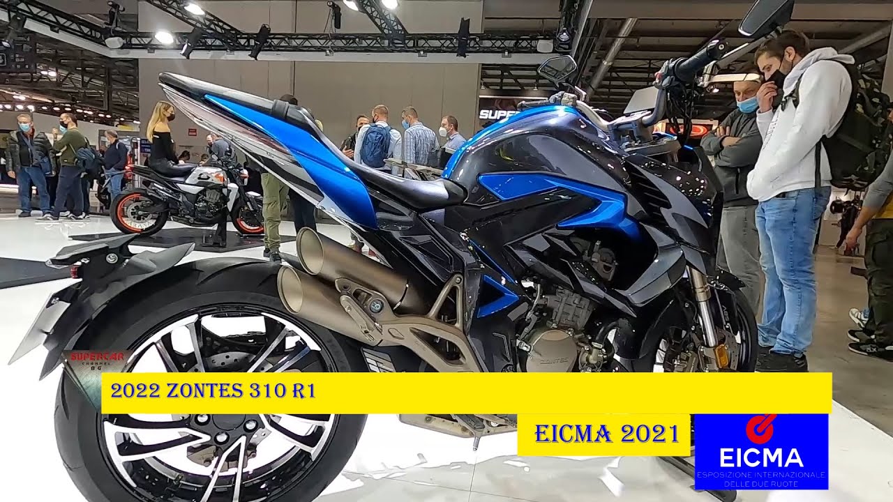 2022 Zontes 310 R1 Walkaround Eicma 2021 Milan