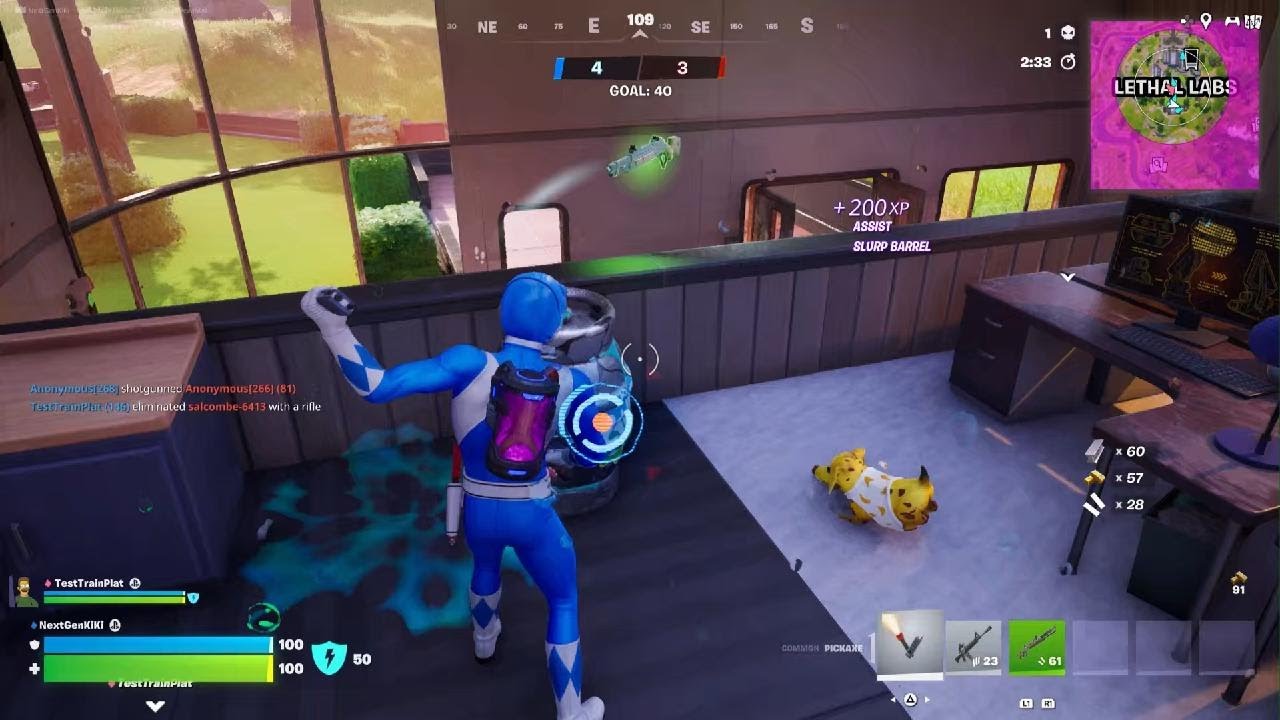 Fortnite Respawn rumble with brother 2nd place