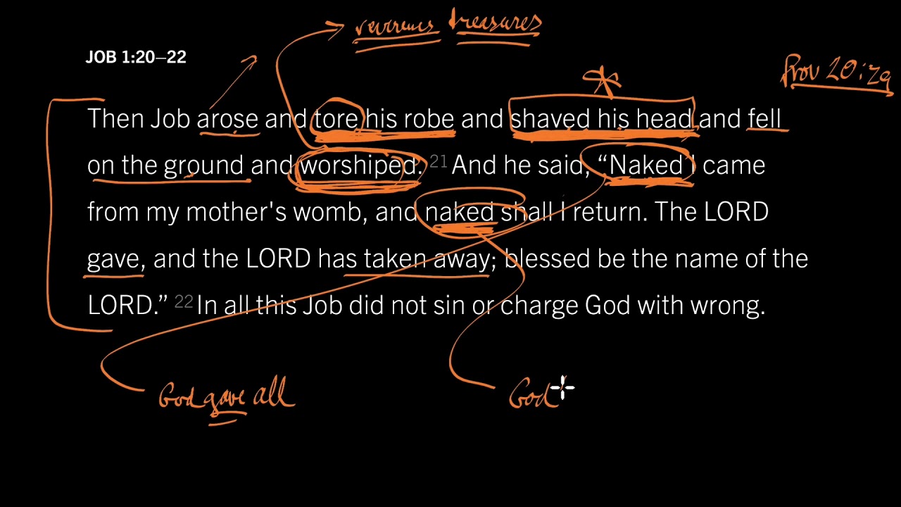 How to Respond to Tragedy: Job 1:6–22