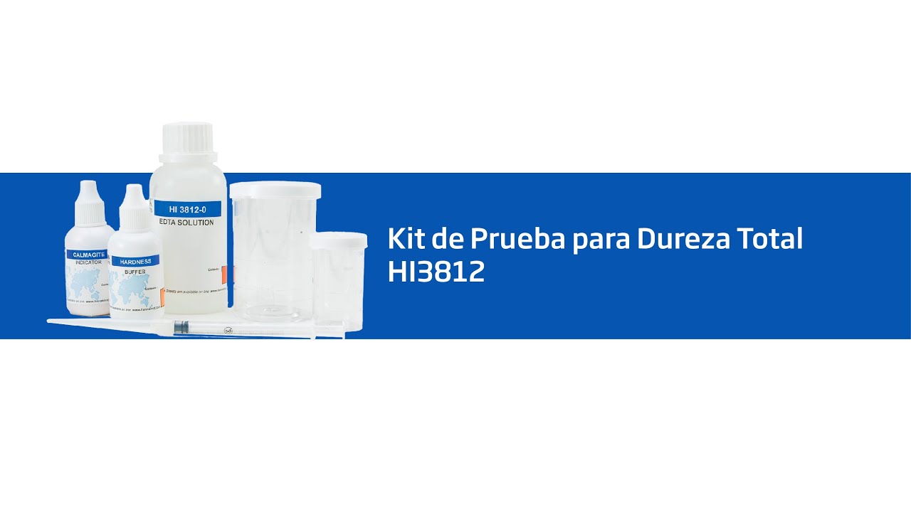Kit de Prueba para Dureza Total - HI3812