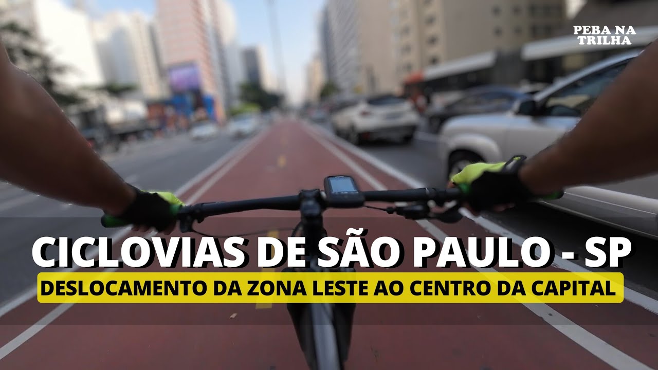 Testando FIRST SHELBY GOLD Na CICLOVIA LESTE até a Av. Paulista | Peba na Trilha