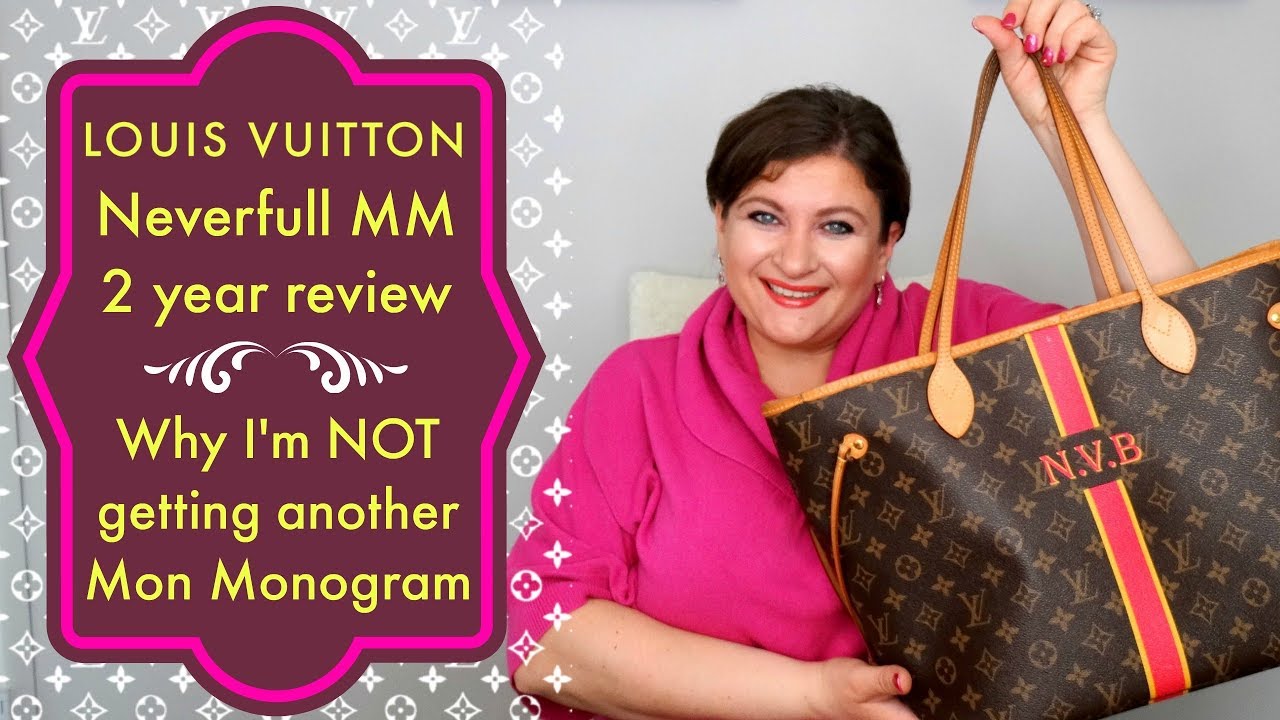 Louis Vuitton 2 Year Neverfull MM review and Why I'm Not getting another mon monogram bag