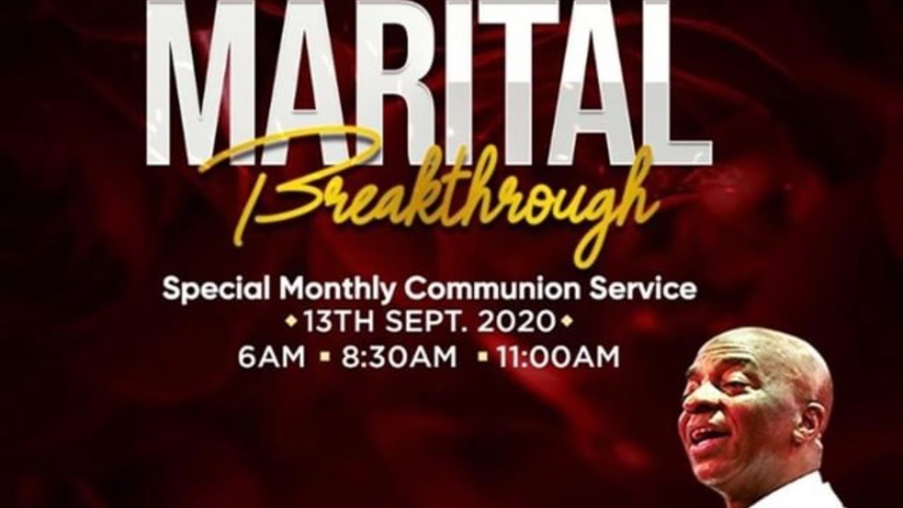 COVENANT DAY OF MARITAL BREAKTHROUGH 09|13|2020