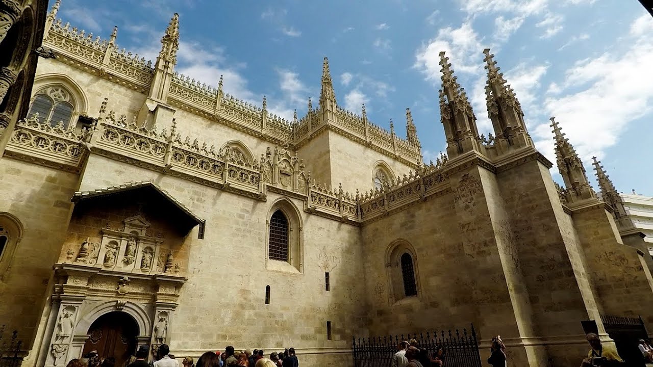 Streets of Granada, Spain GoPro 1080p
