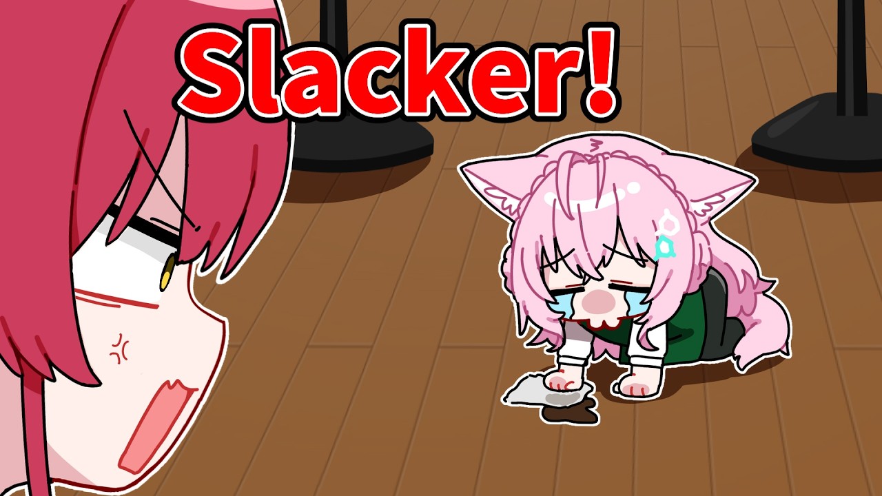 Marine bullying the new hire Koyori【Hololive AnimationClip/ENG sub】
