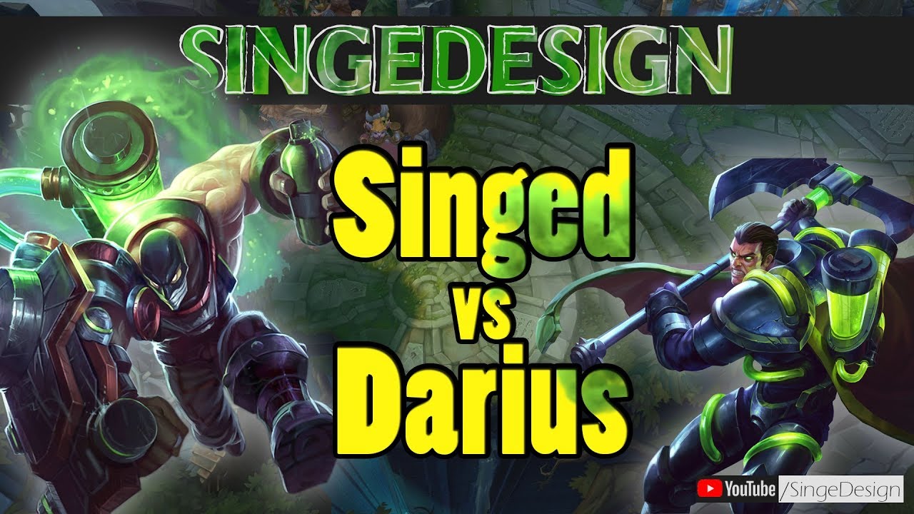 Singed vs Darius | Challenger Ma&ccedil;ları #7