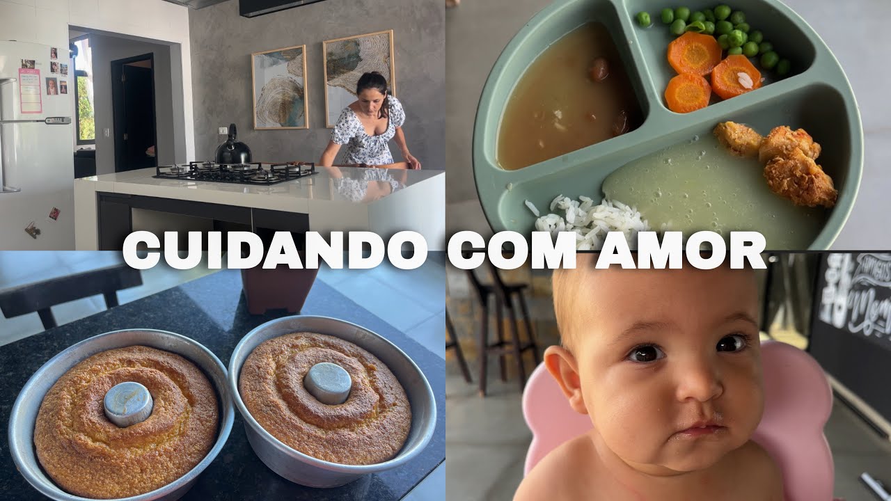FIZ BOLO DE MILHO 🌽 limpeza e organização da casa + mostrei a reforma da igreja 
