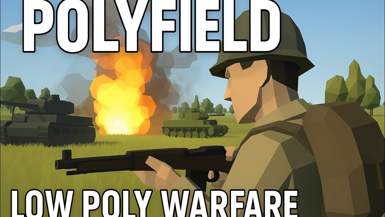 Polyfield Android Gameplay | 32v32 Battles