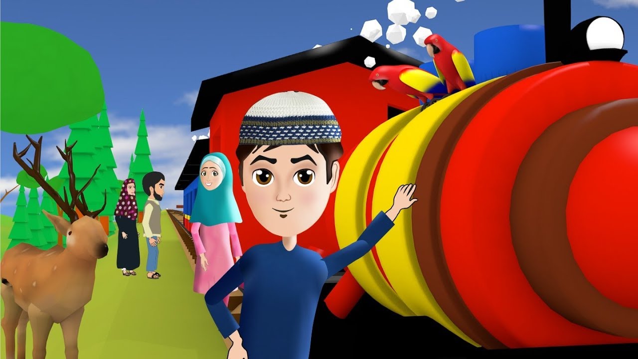 Praising Allah While Riding a Train | Islamic Reminder Abdul Bari toy train journey & beutiful scene