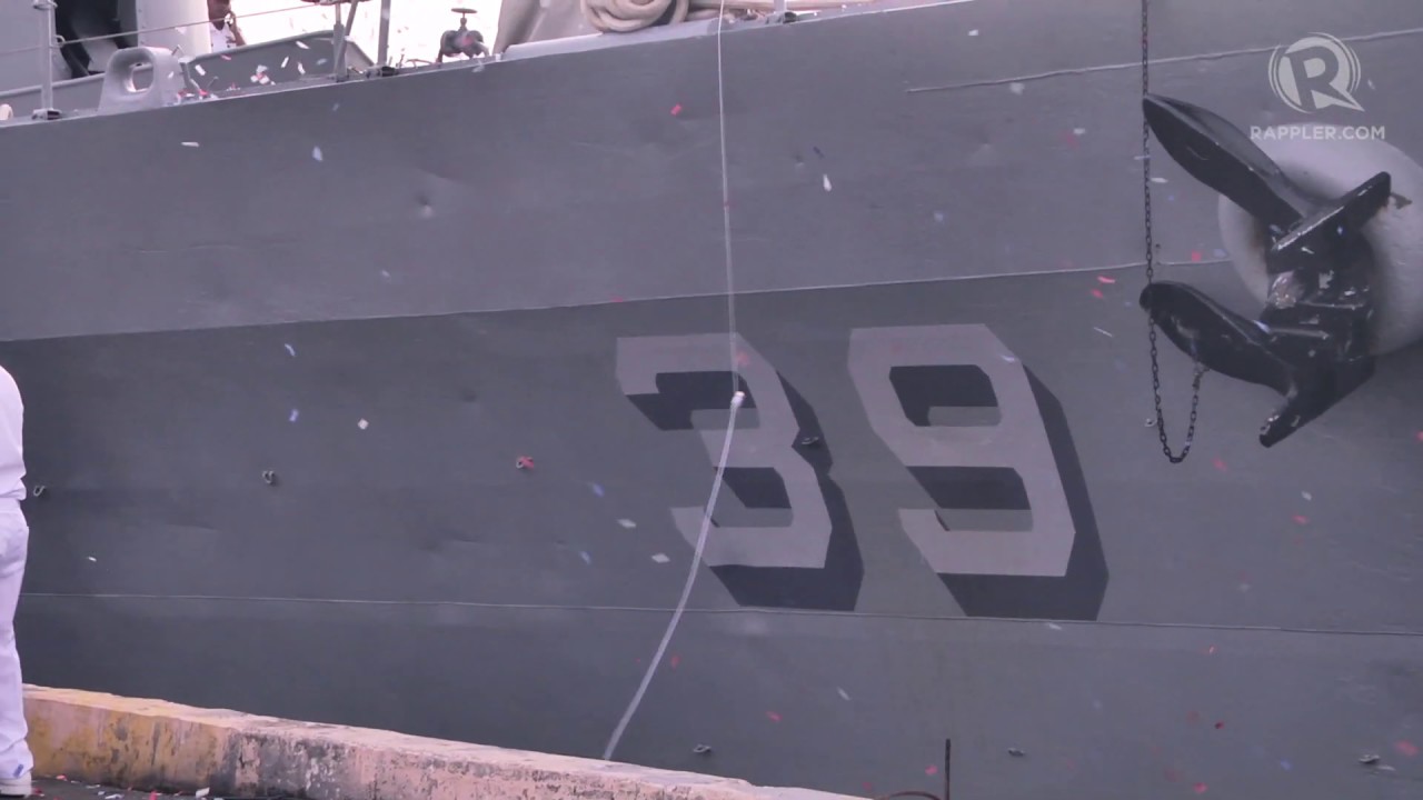 PH welcomes 'most powerful' warship BRP Conrado Yap