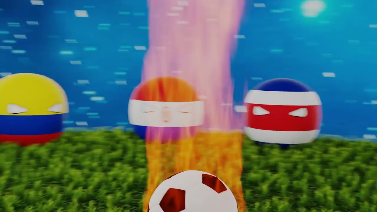 Cancion Copa America 2024 - Countryballs