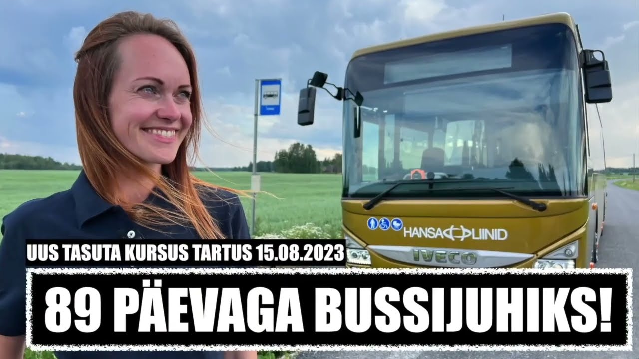 Tule õpi bussijuhiks! Autosert ja Hansaliinid.
