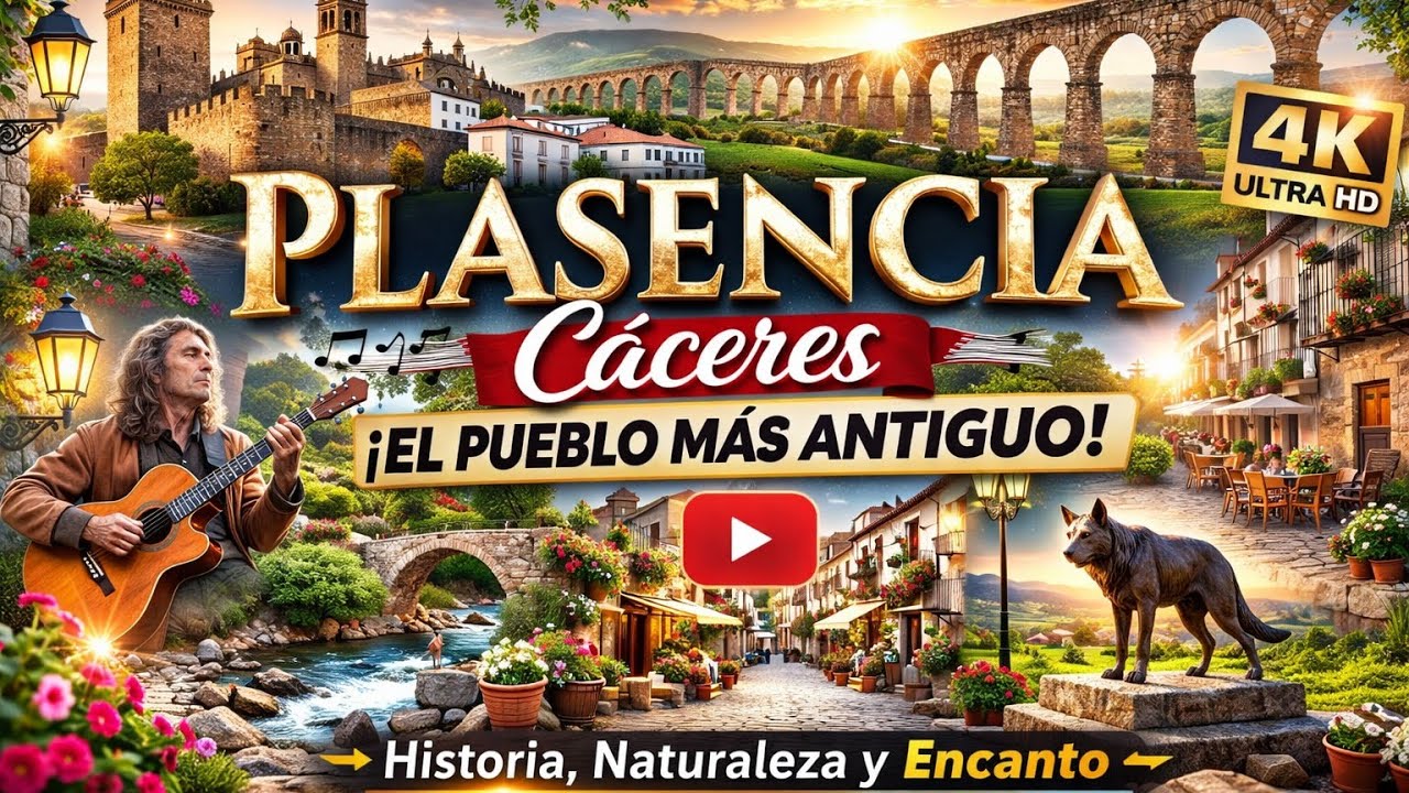 PLASENCIA Monumental e Histórica, CACERES, Extremadura, Homenaje a  ROBERTO INIESTA, Extremoduro.