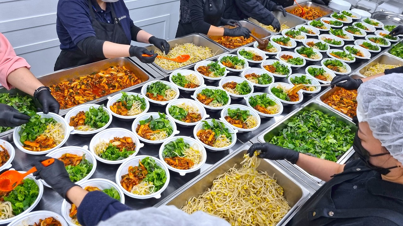 낙지 산더미로 올려주는 도시락?! 사장님, 남는 장사 맞나요?! 한 번 맛보면 평생 단골 예약인 영양만점 갓성비 도시락/street food/Korean food