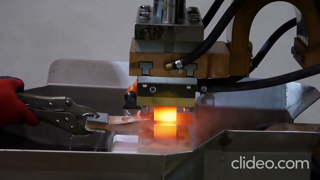 SIFF Shunt Flex Copper Welding - Esnek Bakır Bara Kaynak Makinası