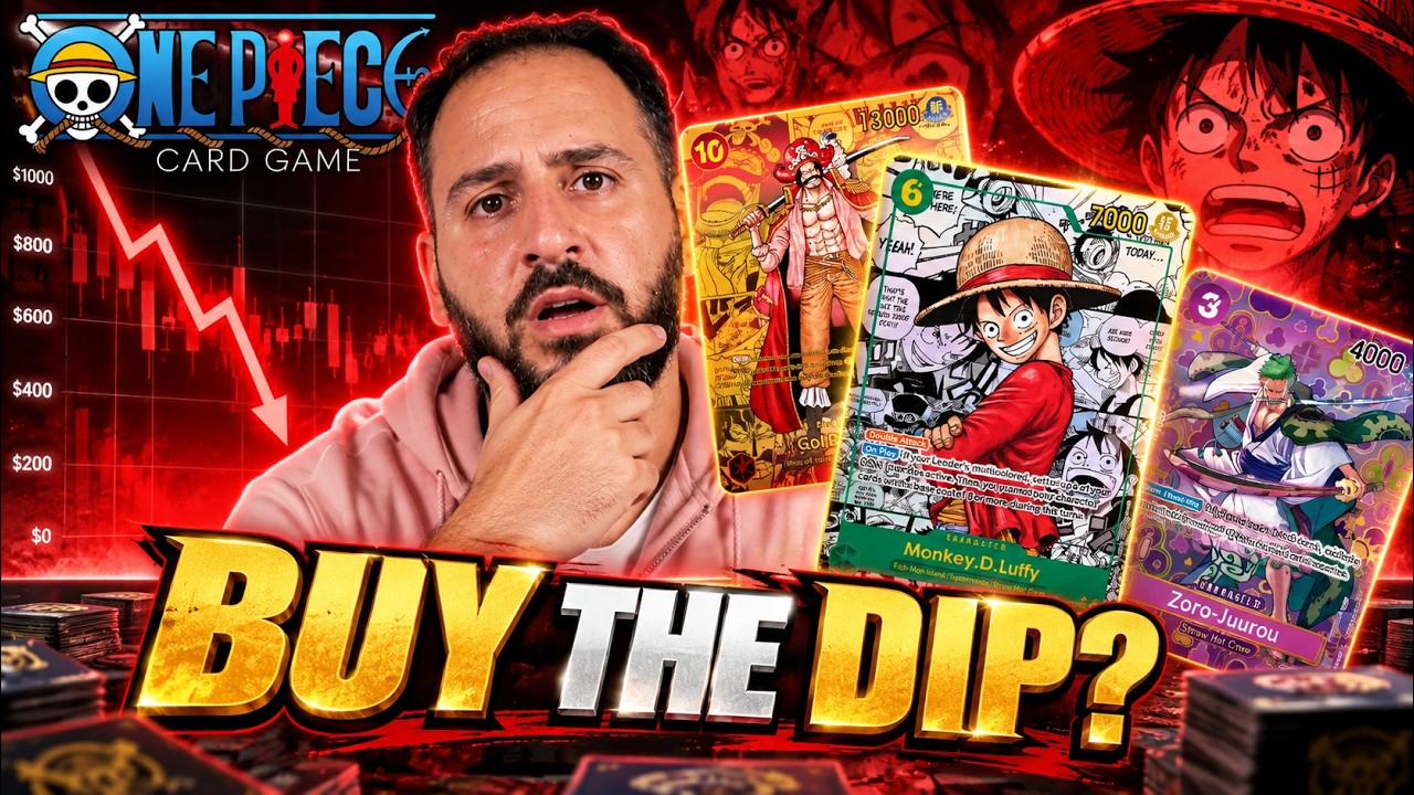 10 One Piece Cards We'd BUY During the Market Dip! (One Piece TCG Is Still Crashing!)
