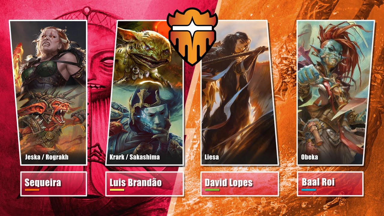 Commander Legends - Jeska Rograkh, Krark Sakashima, Liesa, Obeka - 