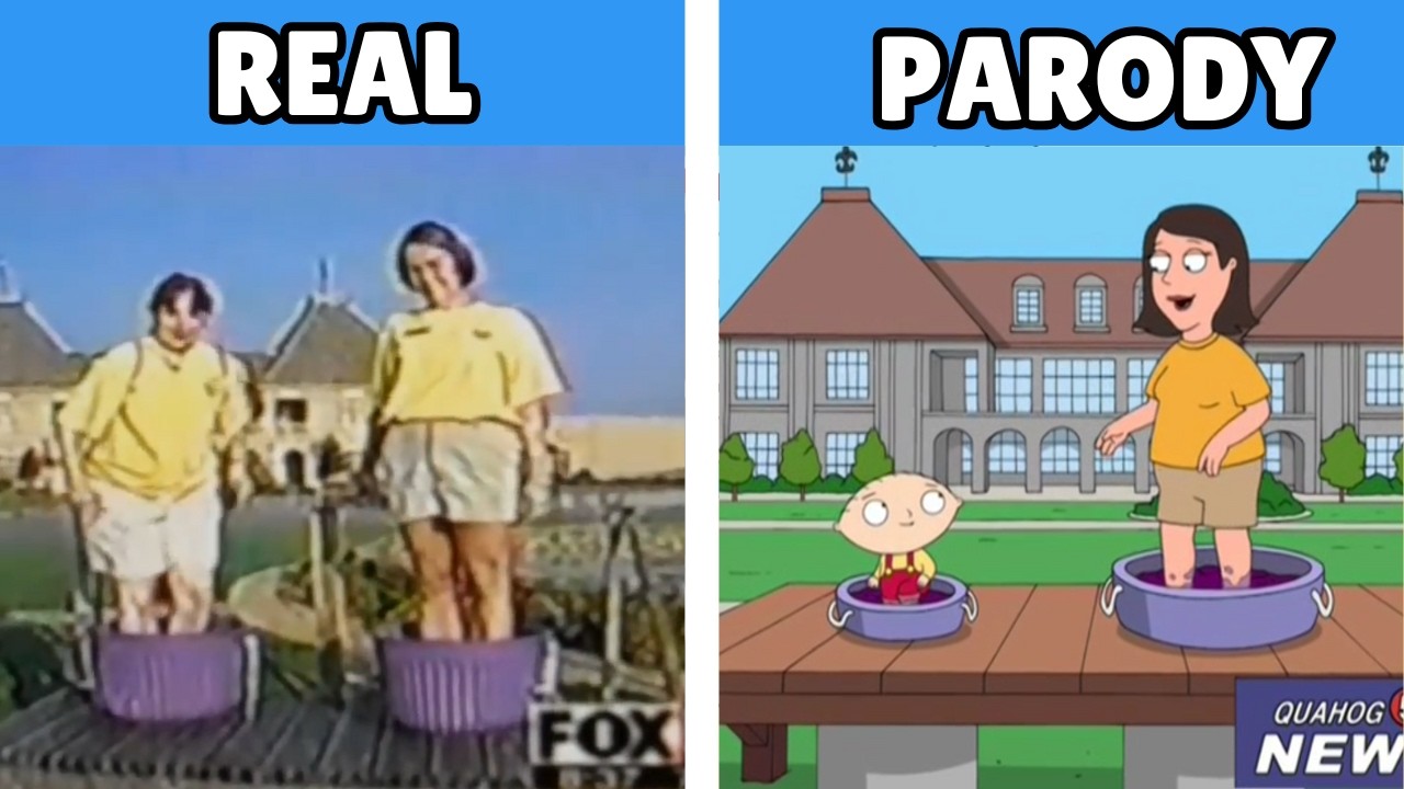 These Family Guy Scenes Were Taken From Real Life!