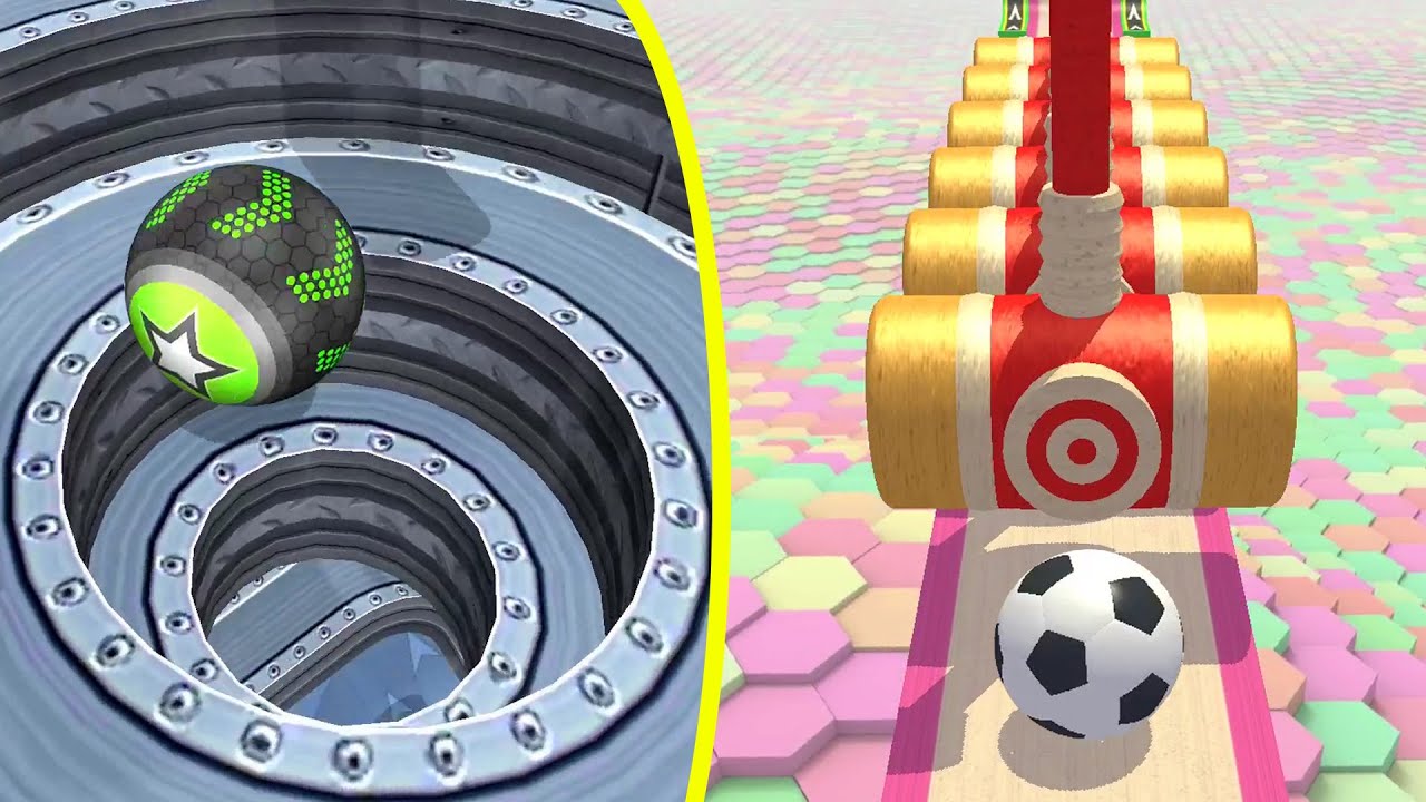Going Balls Vs Action Balls All Levels Gameplay Android iOS #206