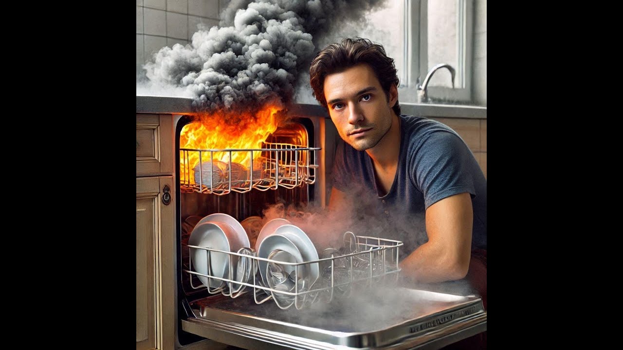 Burning Smell and No Power to Dishwasher - How To Fix