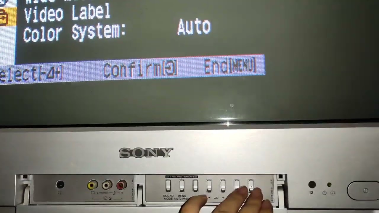 So how can speedpress menu tv sony wega gaming no remote