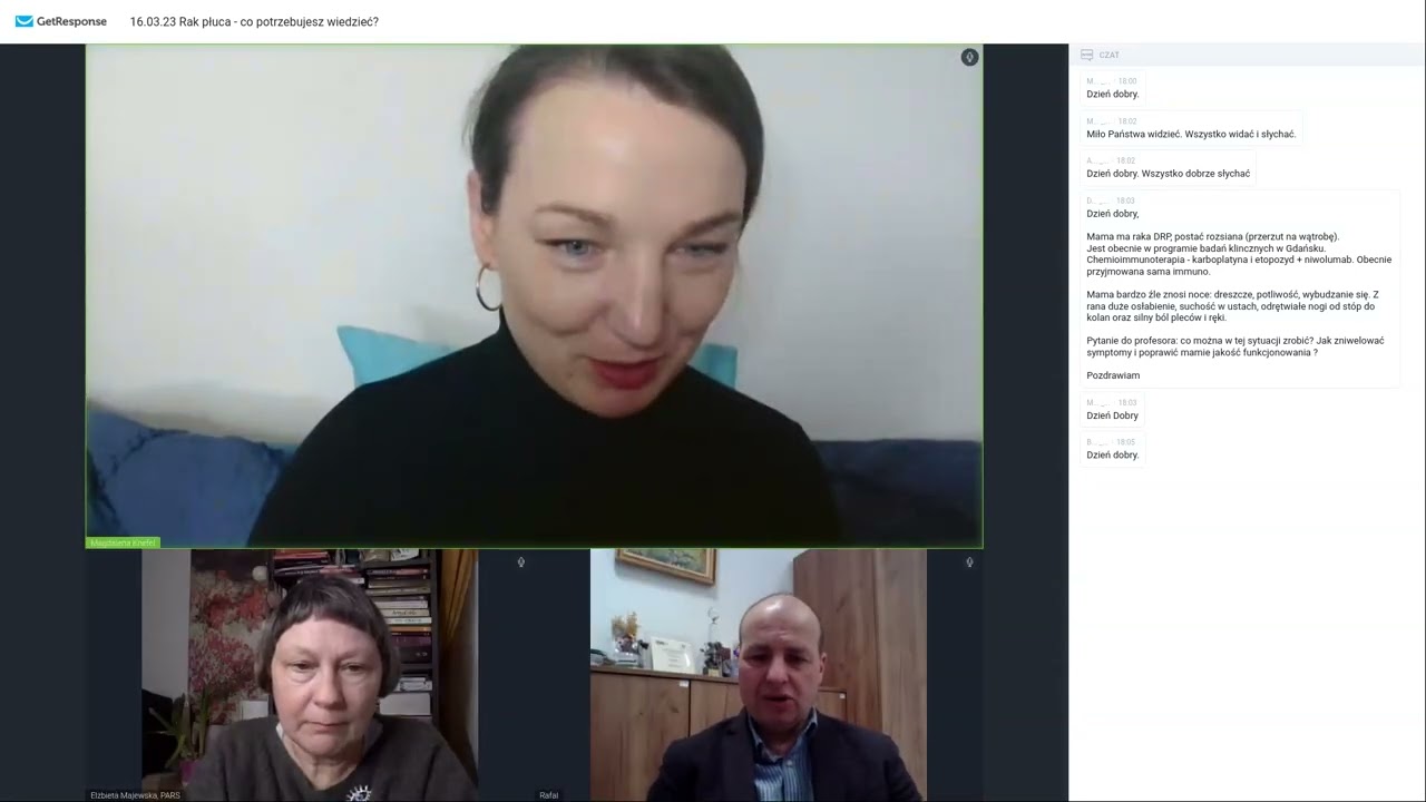 Rak płuca - co potrzebujesz wiedzieć? Webinar z prof. Rafałem Dziadziuszko