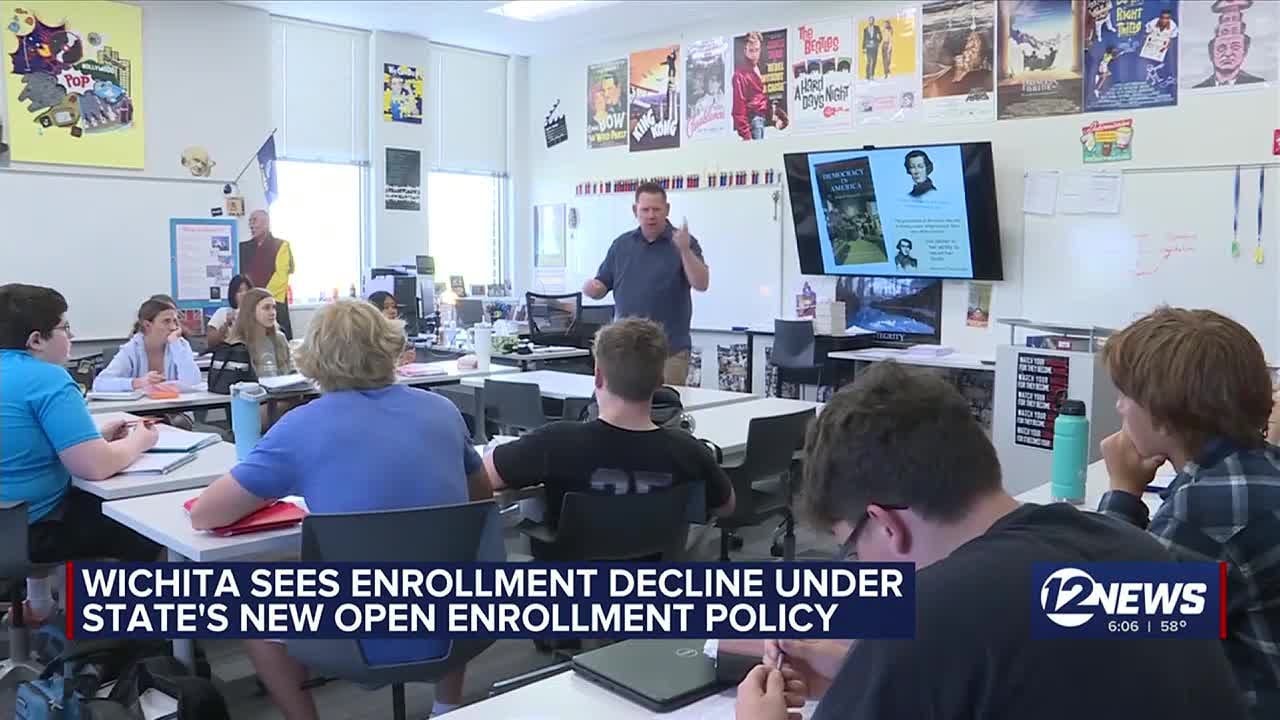 Wichita Public Schools sees enrollment decline under new state policy