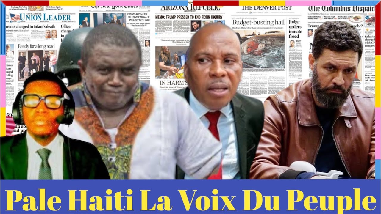 YO PRAN MADAN ANDRE MICHEL NAN VÒLÈ,DIMITRI VORBE NAN KOURI,BANDI KRISLA ATAKE GUY PHILIPPE GWO DOSY