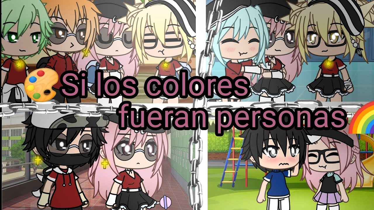 🎨Si los colores fueran personas🎨•||gacha life||•