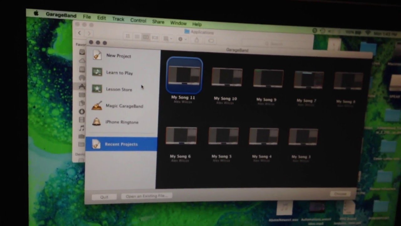How to play your casio/keyboard directly into GarageBand.