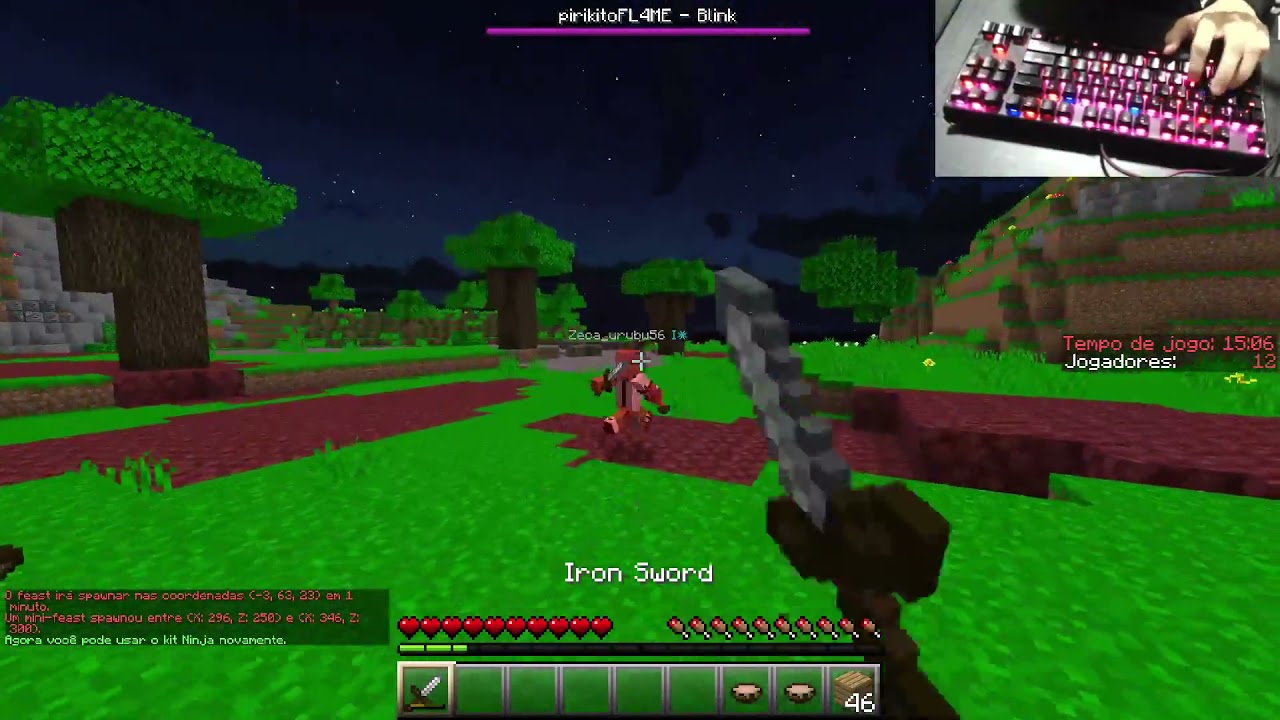tadinho do yukirito, ningu&eacute;m quer ir pvp com ele mais kkkk