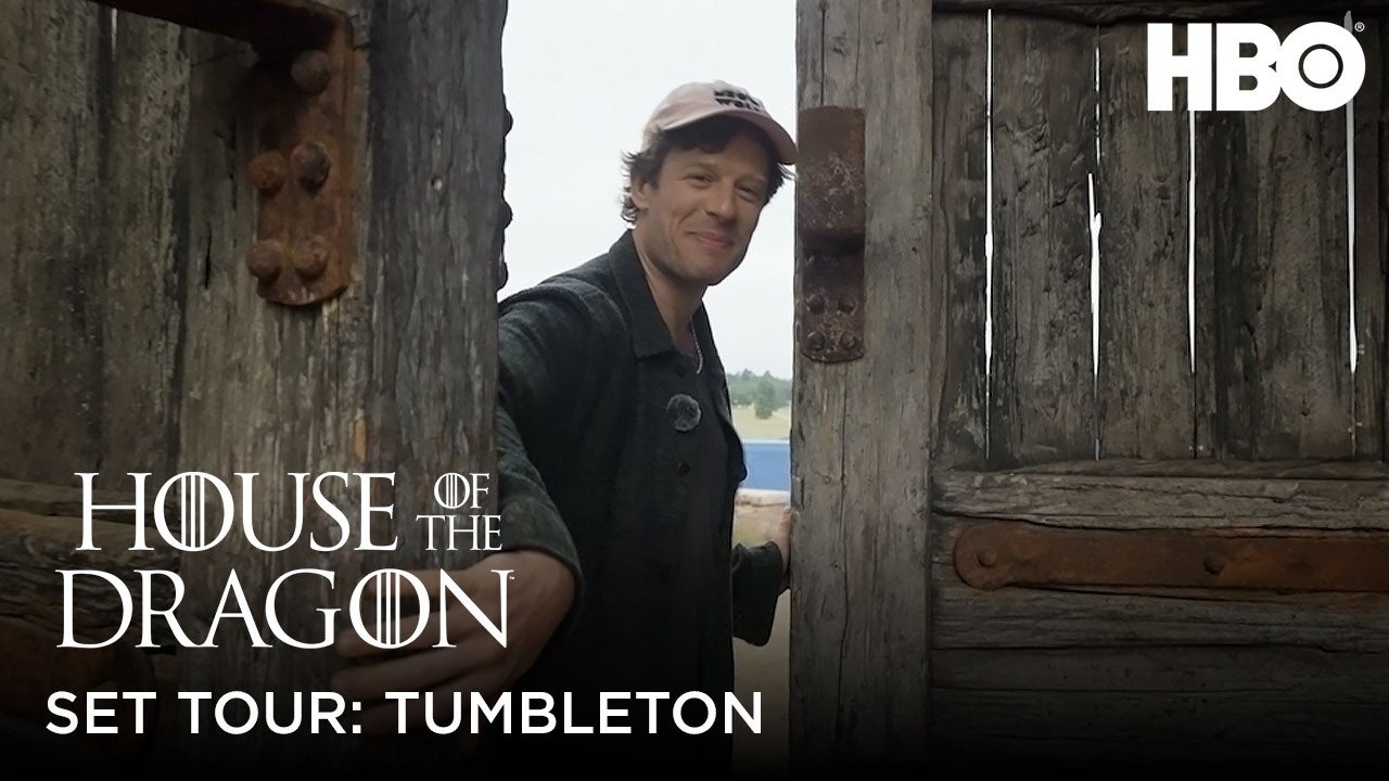 Set Tour with James Norton | House of the Dragon Season 3 | HBO