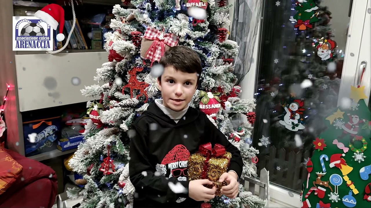 Auguri di buon natale  dalla scuola calcio Arenaccia